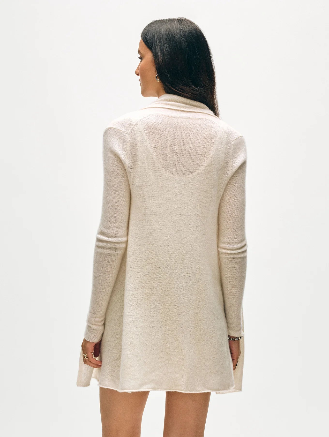 Trapeze Cardigan - Soft White