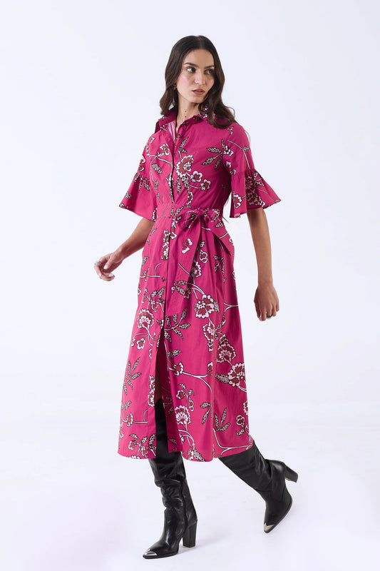 Brooke Dress - Charms Pink