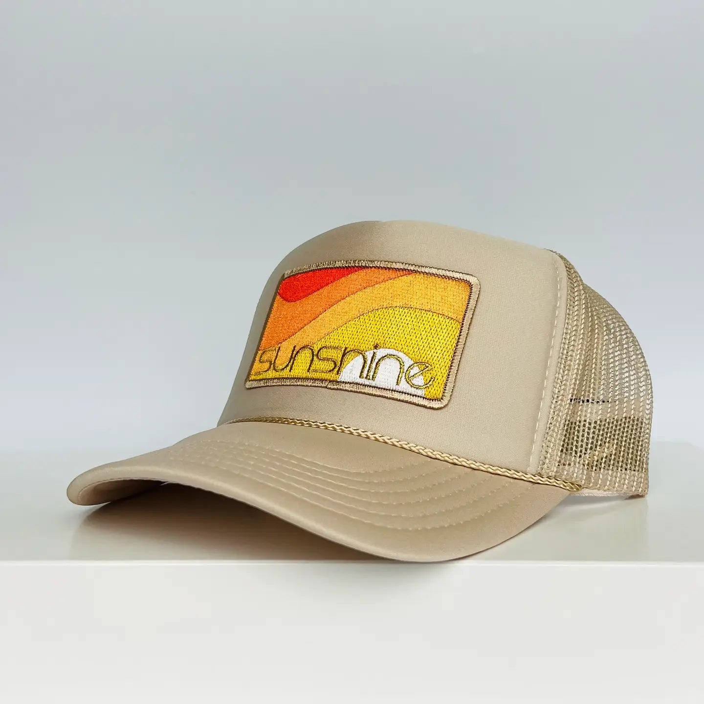 Sunshine Trucker Hat - Tan