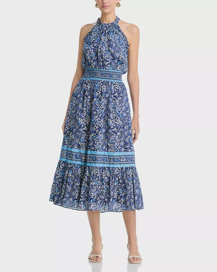 Delia Dress-Navy Floral