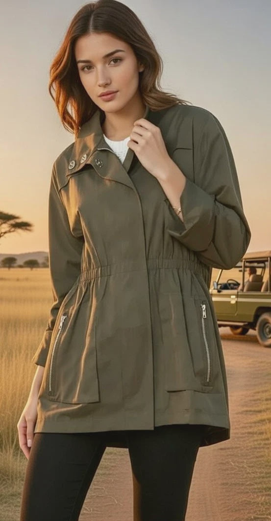 Anorak Jacket - Olive