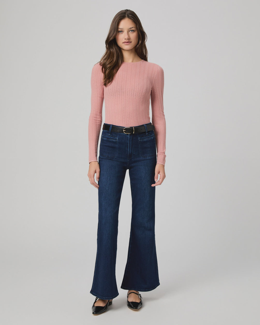Marlow Skimmer Flare Jean - Prairie