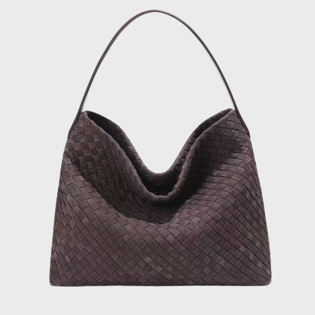 Woven Renny Bag - Plum
