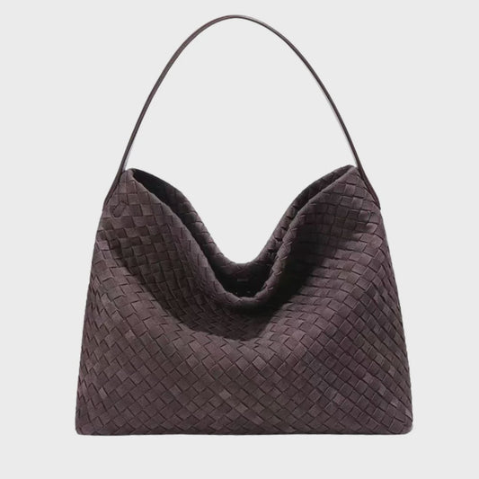 Woven Renny Bag - Plum