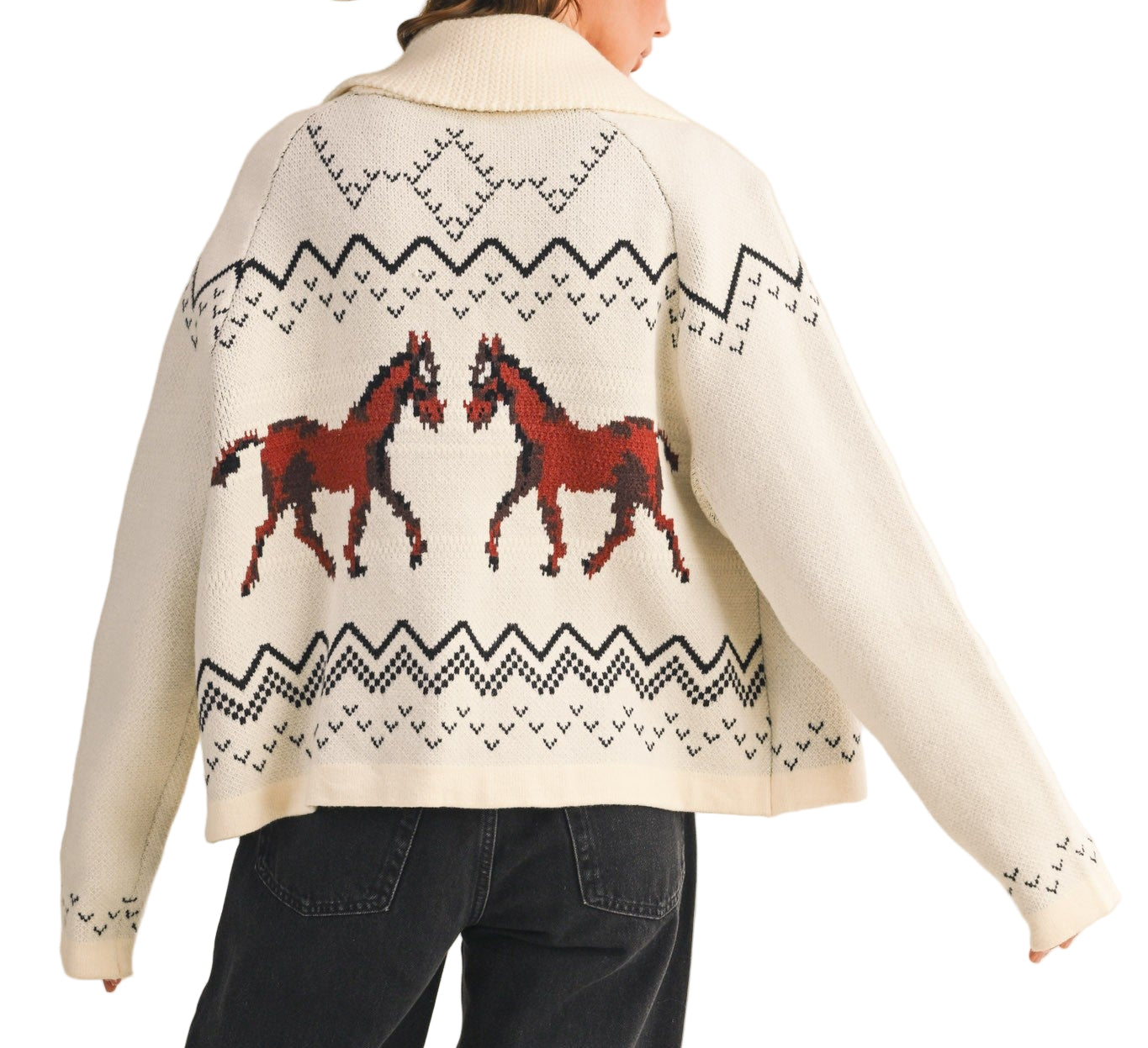 Willa Horse Cardigan