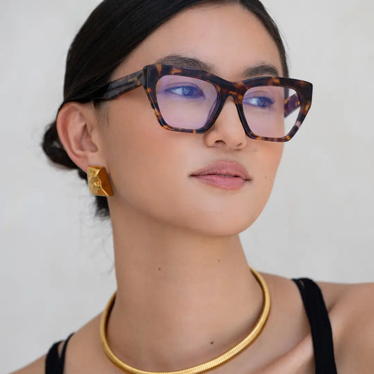 Gia Blue Light Readers - Tortoise
