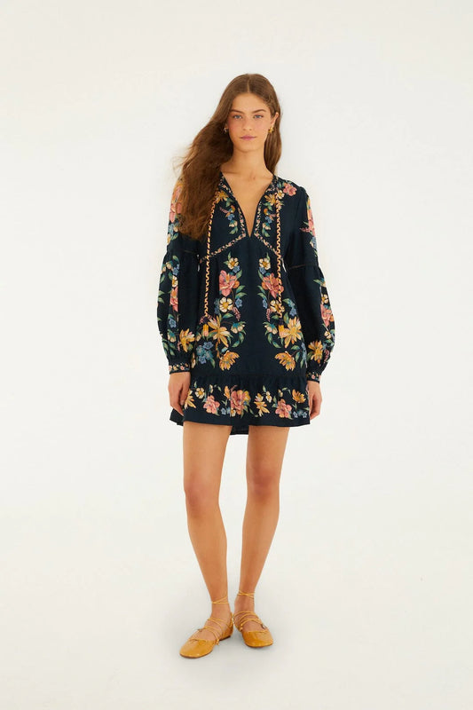 Maira Floral Mini Dress