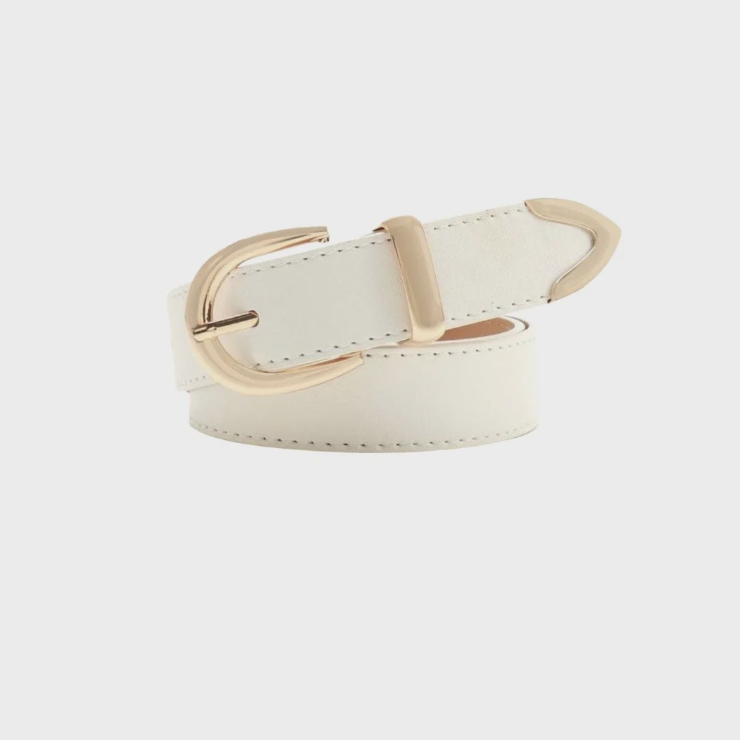 Vivian Belt - White
