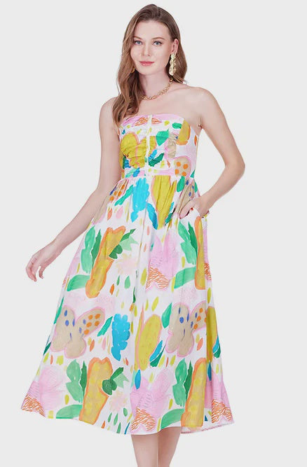 Trina Strapless Dress