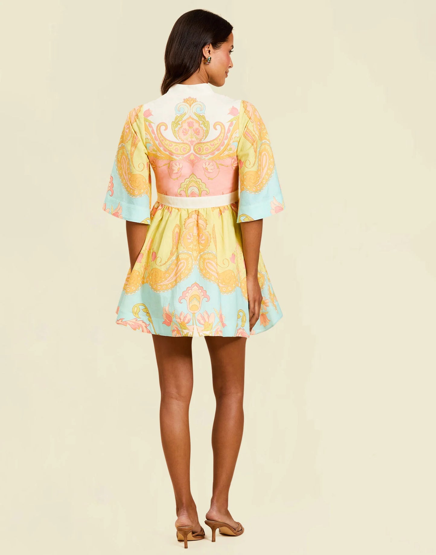 Carmen Mini Dress - Venetian Paisley