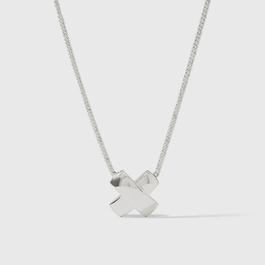 Catalina X Delicate Necklace - Silver