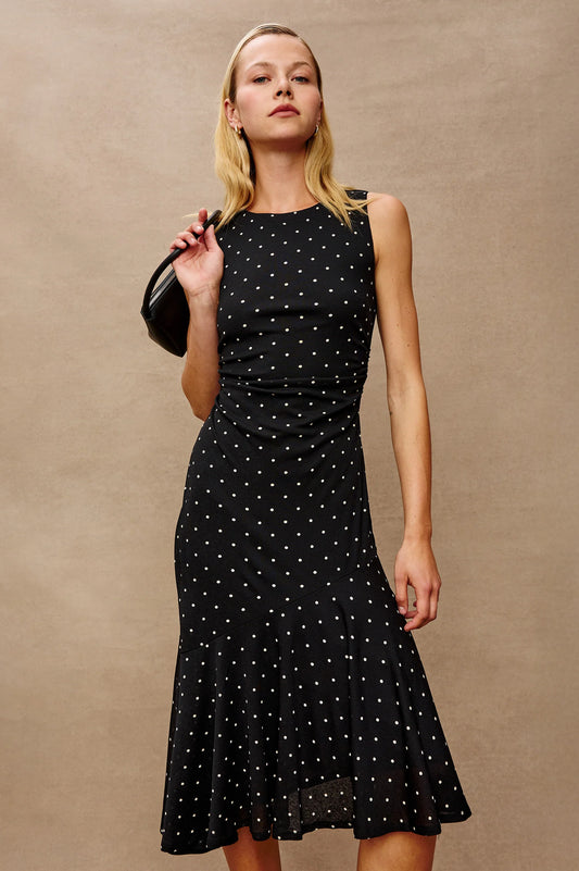 Daija Dress - Polka Dots