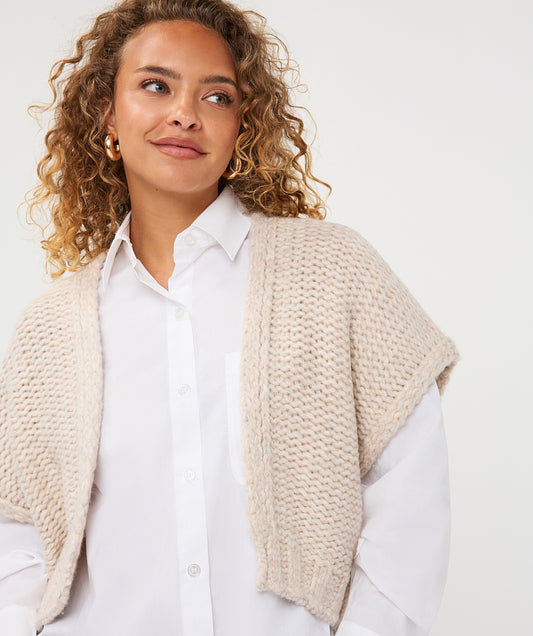 Hadley Knit Cardigan - Oatmeal