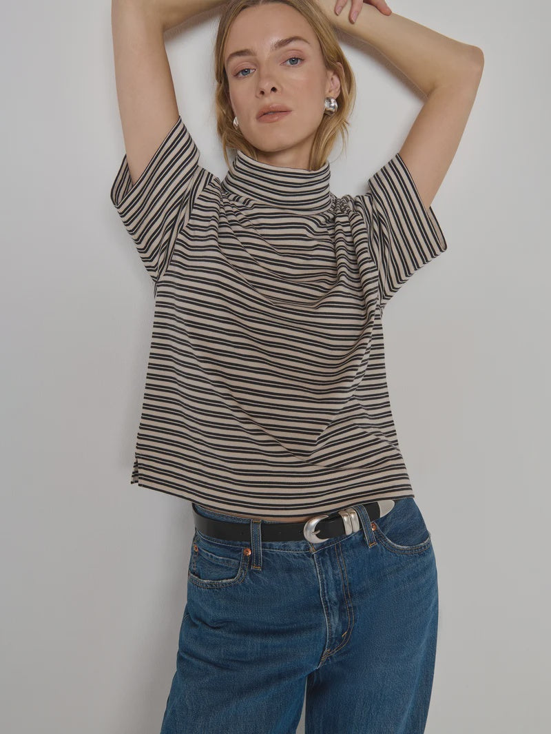 Fable Turtleneck - Vintage Stripe