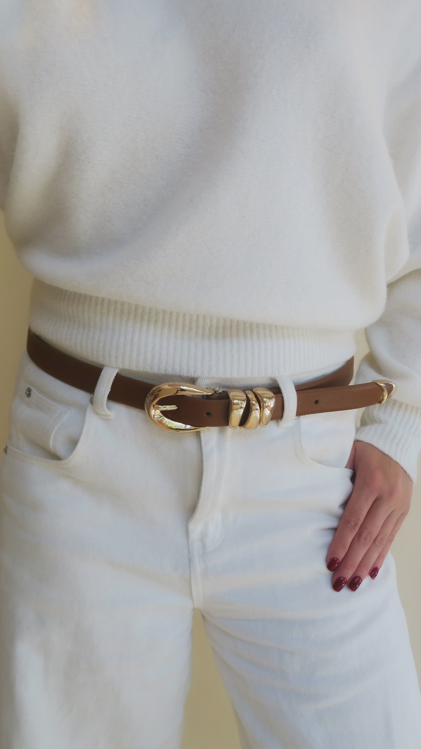 Sutton Belt - Brown