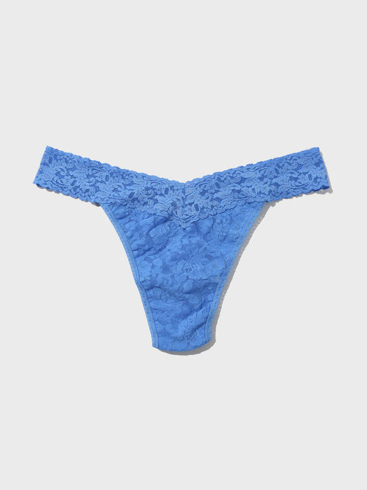 Take The Plunge Signature Lace Original Rise Thong