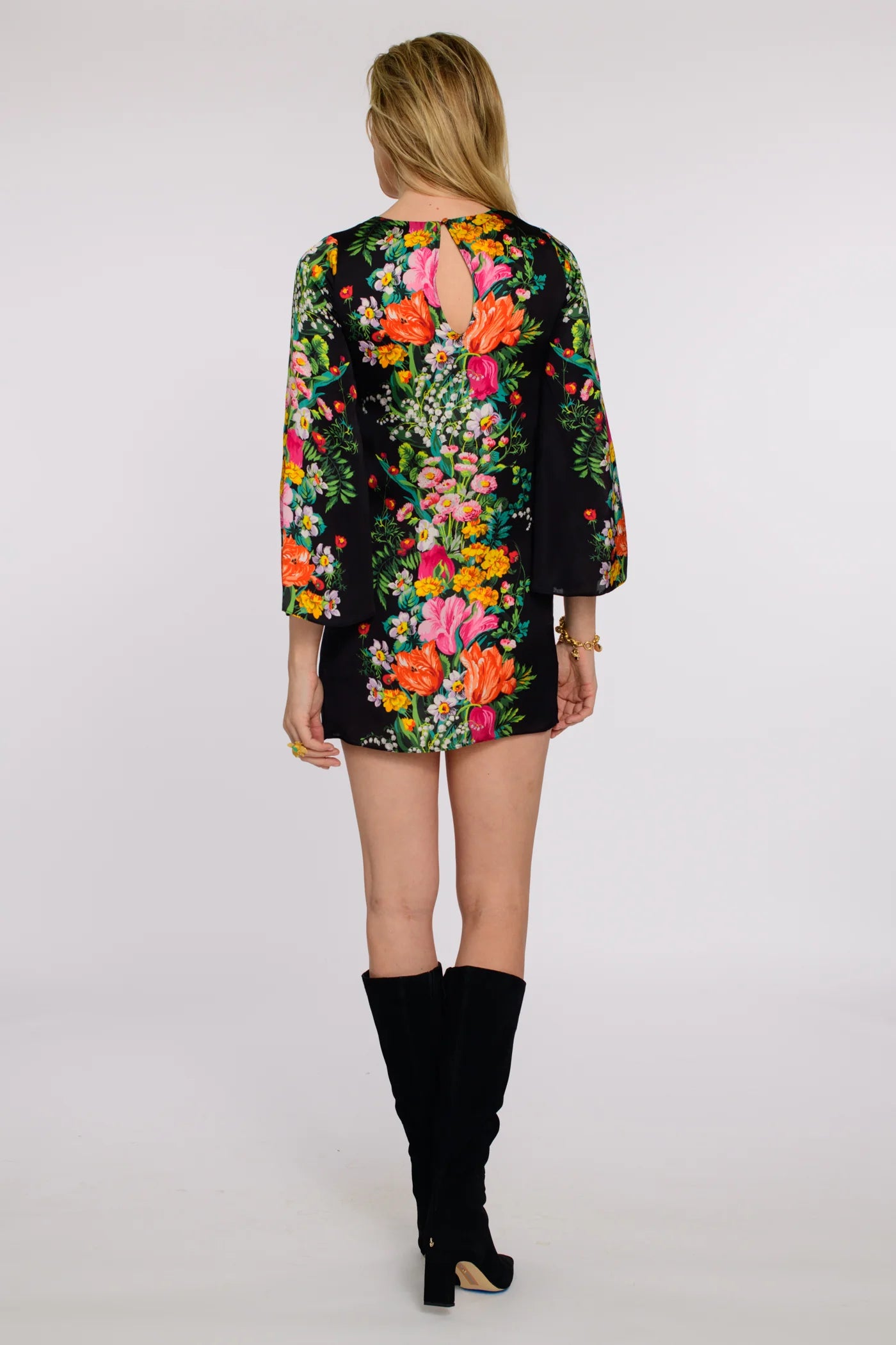 Juliette Dress in Centerpiece Black