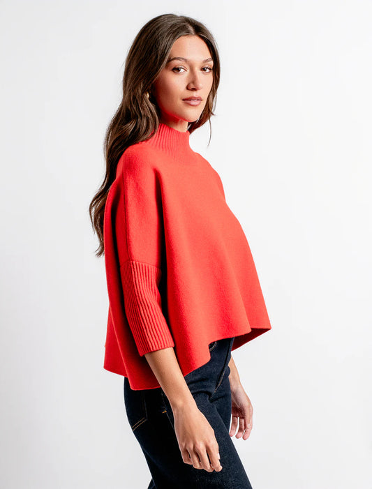 Orange Flambe Aja Sweater