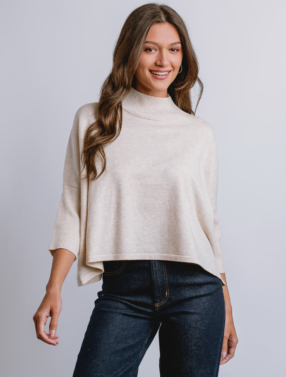 Ecru Aja 'Ortho Solid' Top