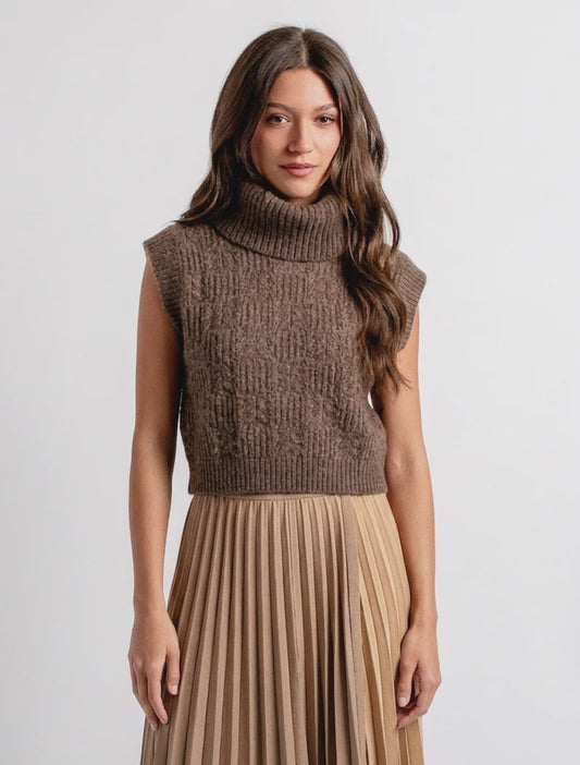 Shitake Brown Marlene Top
