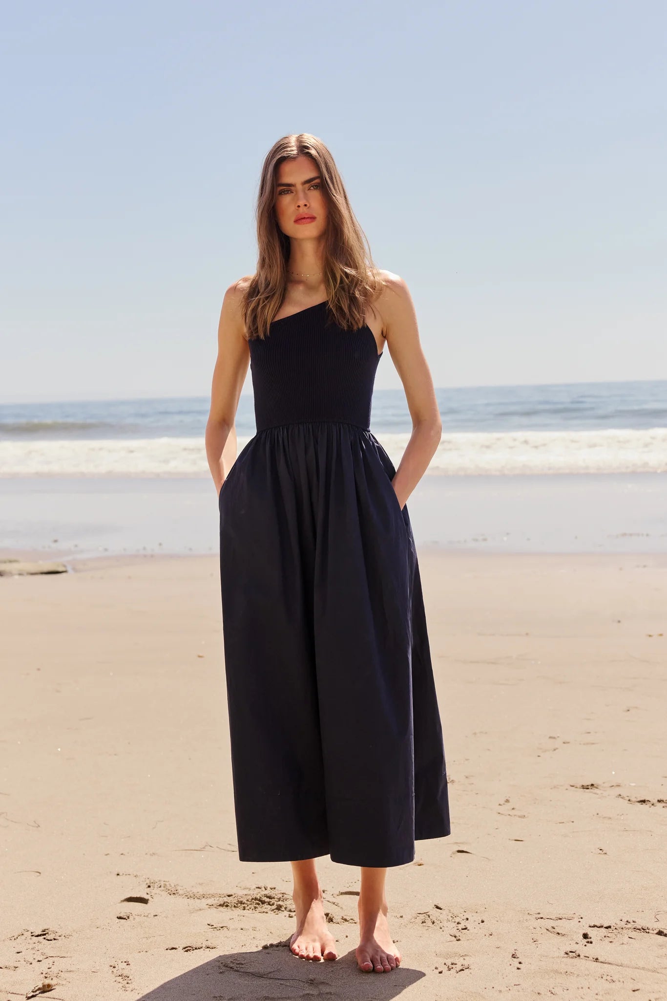Tobie Dress - Navy