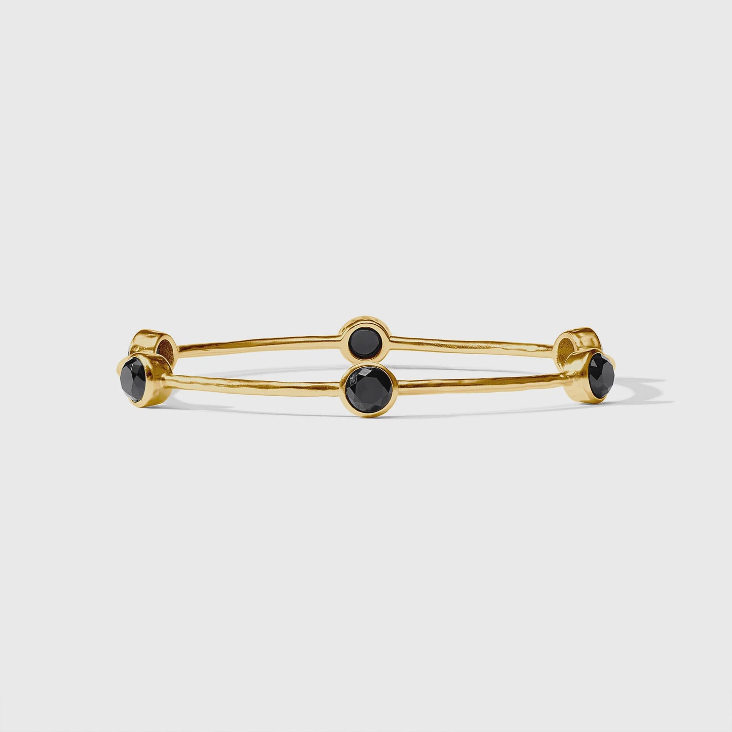 Milano Luxe Bangle - Obsidian Black