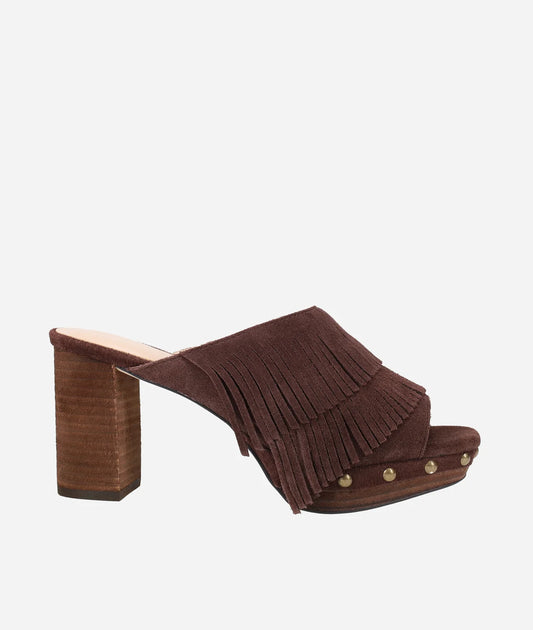 Amani Sandal - Espresso Suede