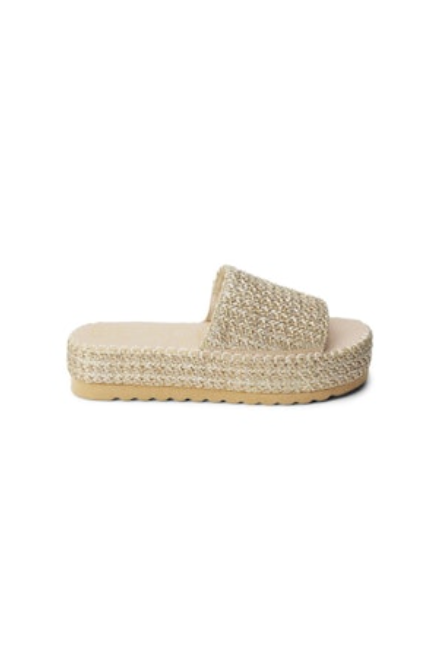 Del Mar Sandal - Gold Speckle
