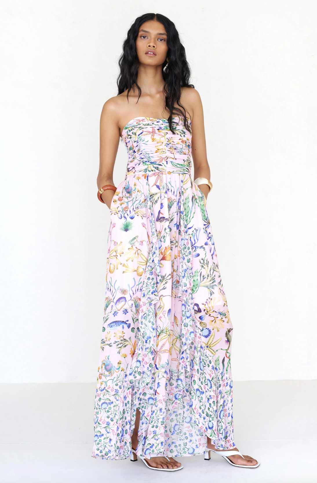 Bella Dress - Tidepool Conch