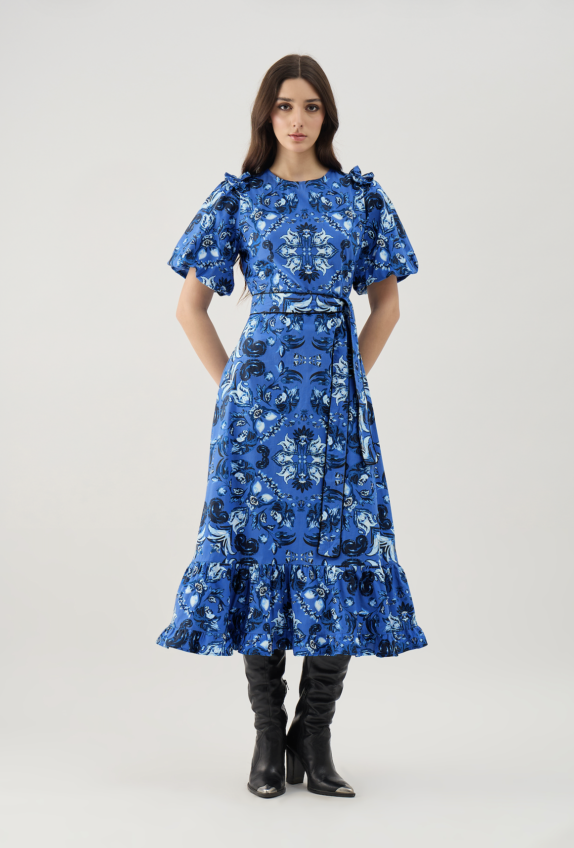 Antonia Dress - Westminster Frostblue