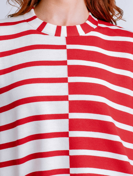 Mauro Top - Marinara/Ivory