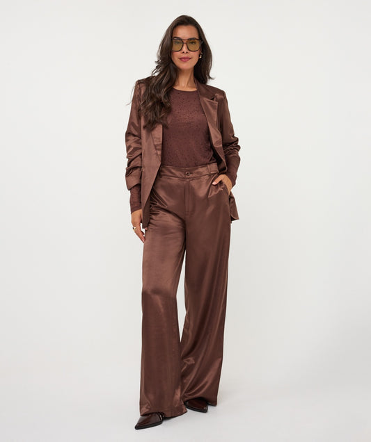Sutton Satin Blazer