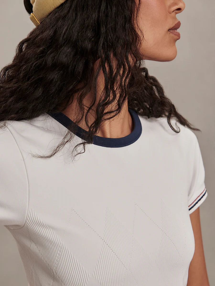 Gleadle Seamless Tee - White