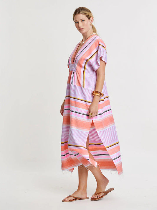 Gasira Caftan - Kiremiti Pink