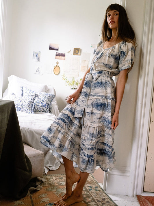 Kasia Skirt - Western Toile