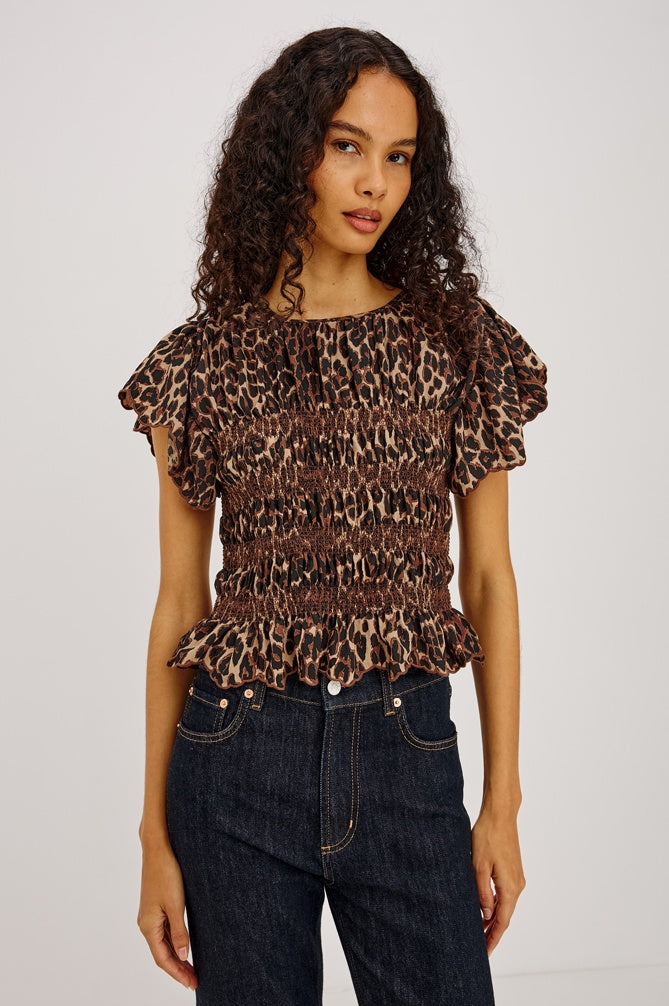 Marcel Top - Brown Nala
