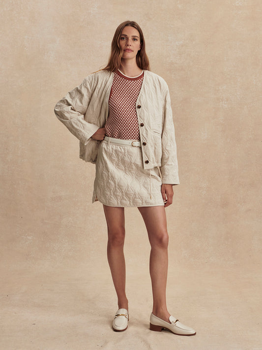 Florin Quilted Skirt