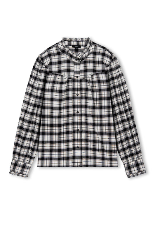 Alanna Shirt - Ivory Onyx Smoke