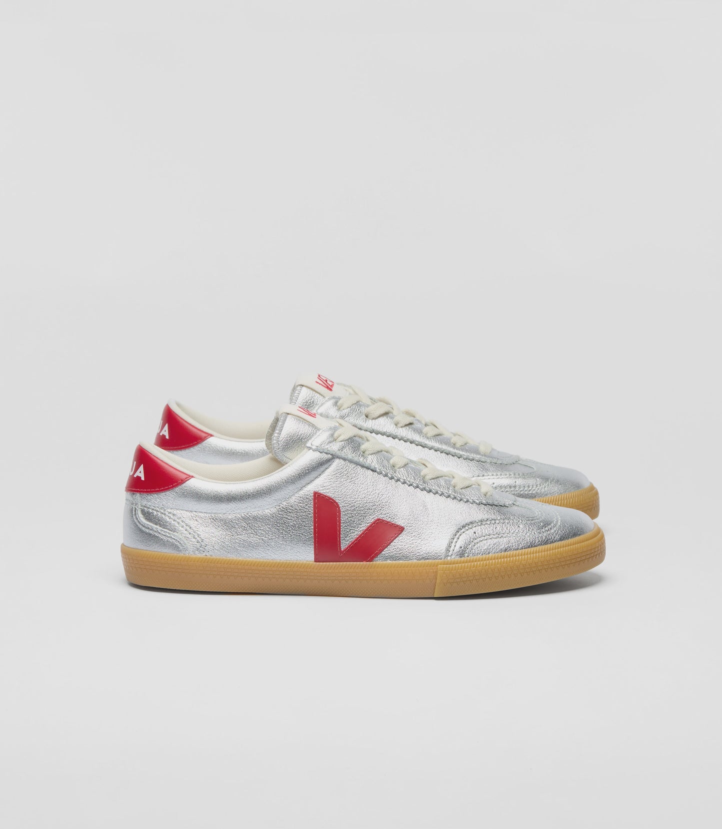 Volley Sneakers - Silver/Pepper