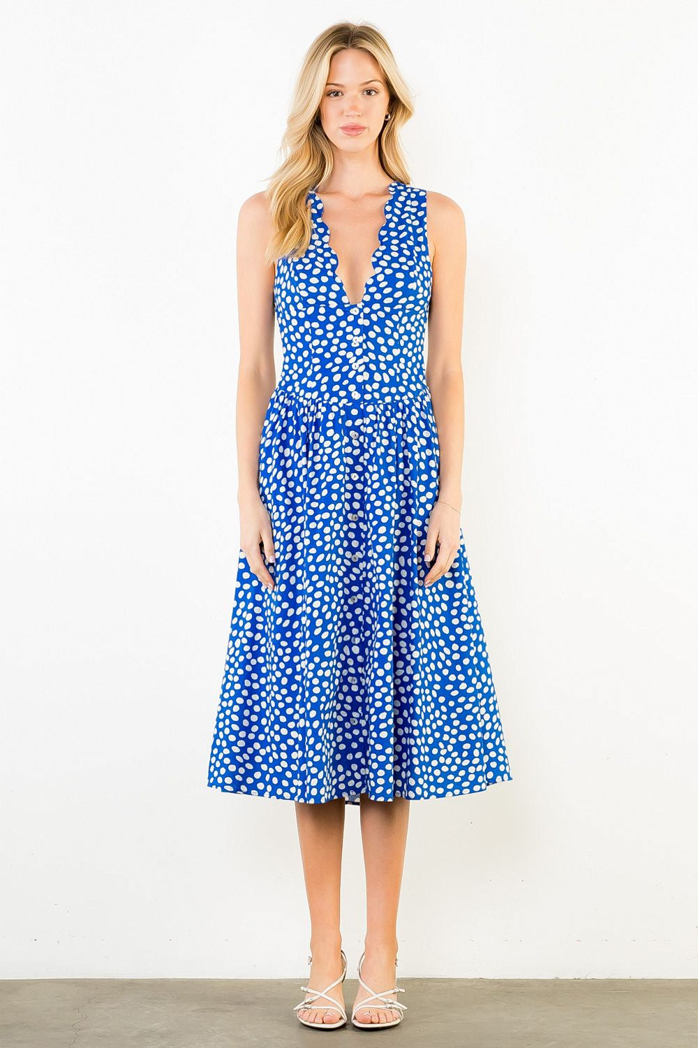 gianna blue dress Polka Dot L 3/25/24 Size:34 Short or Extra Small the Gianna Embroidered Dress Sexy Black Bodycon Dress,