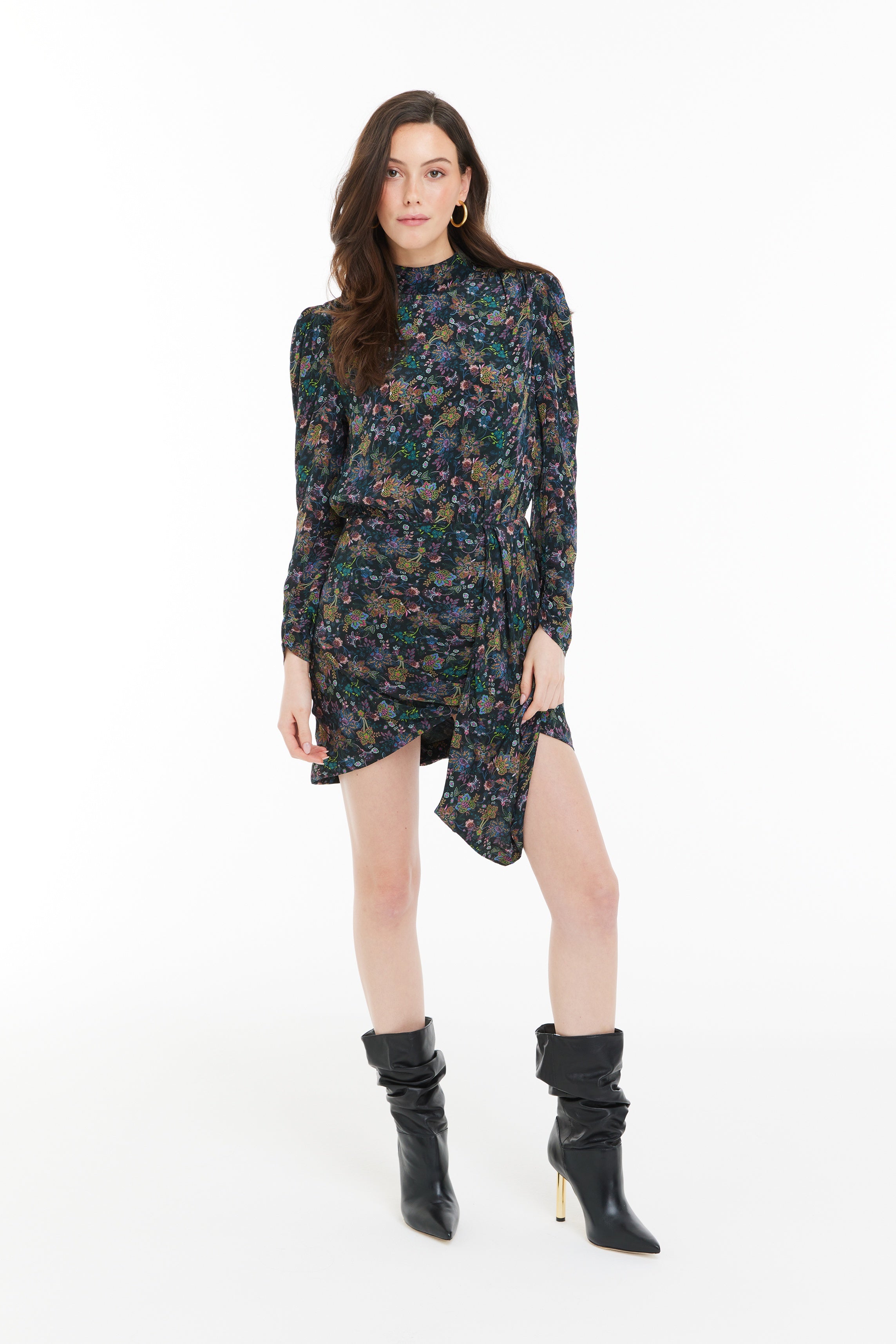 Finley Mini Dress-Paisley – QUINN