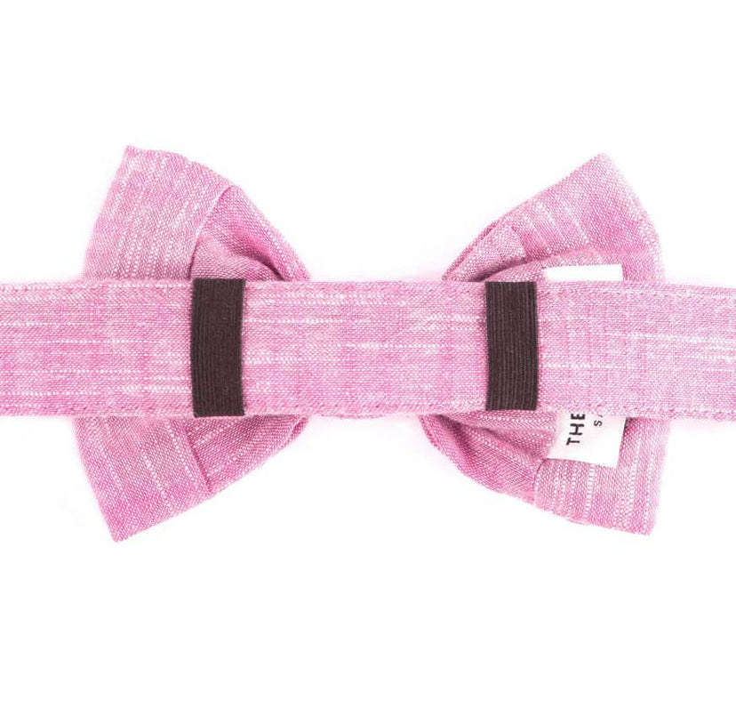 Orchid Dog Bow Tie