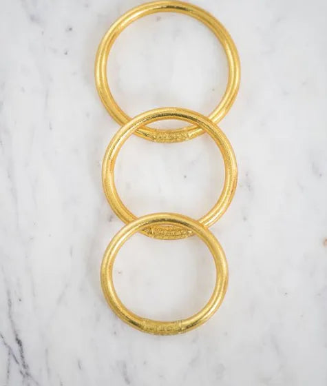 Gold All Season Bangle For Babies