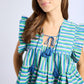 Chelsea Top - Printemps Stripe