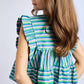 Chelsea Top - Printemps Stripe