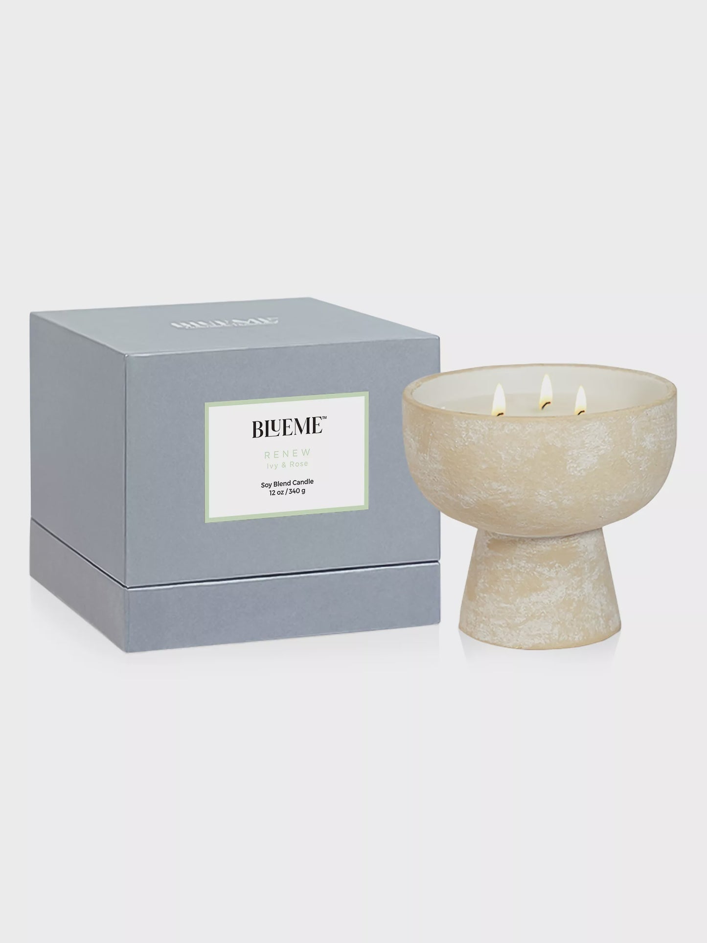 Renew - Ivy & Rose Ceramic Refillable Candle