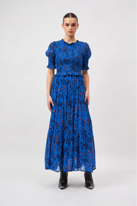 Klara Dress - Majorelle Indigo