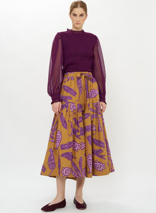 Ginny Skirt - Bengal Toffee