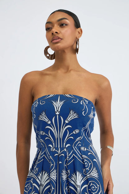 Rory Dress - Iron Veil Navy