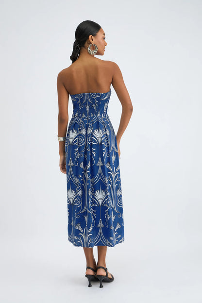 Rory Dress - Iron Veil Navy